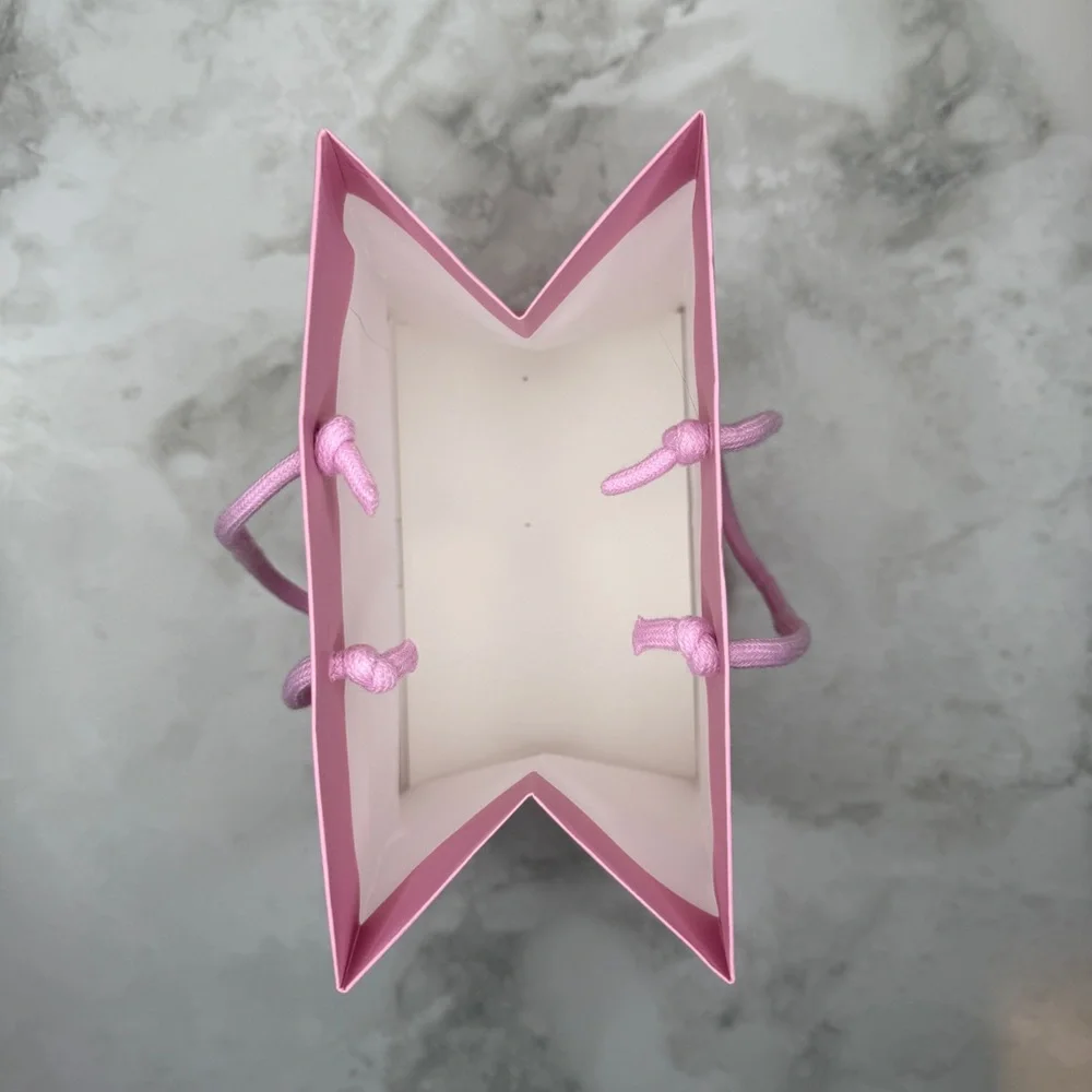💗 Swarovski Pink Gift Packaging Set – Bag, Box, & Ribbon – Empty